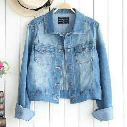 Jual jaket jeans wanita / jeans jacket 
