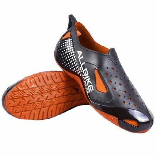 Foto Produk Sepatu Motor Biker ALL BIKE Orange Karet ALLBIKE Hitam Orange AP BOOTS - Orange, 40 dari lbagstore