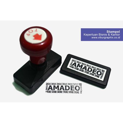 Foto Produk Stampel Keperluan Bisnis | All Size dari Percetakan Xfour Jakarta