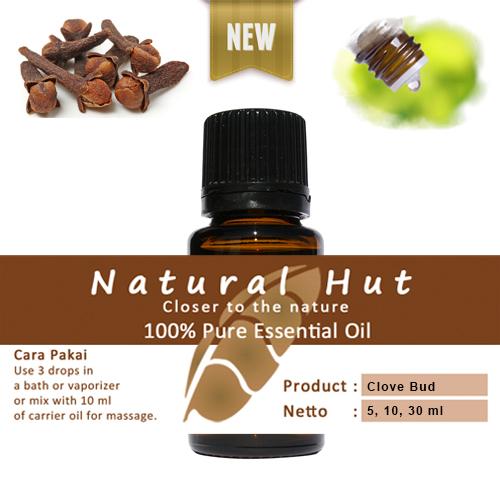 Gambar 100% PURE ESSENTIAL OIL (CLOVE BUD) - 10ml dari Natural Hut Jakarta Timur Tokopedia