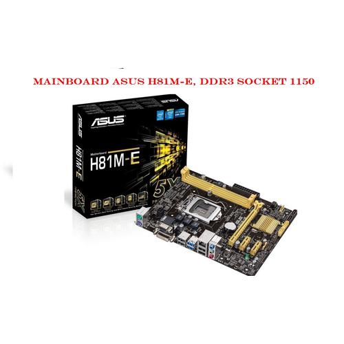 Foto Produk Mainboard ASUS H81M-E, DDR3 Socket 1150 dari Fortuna Mart