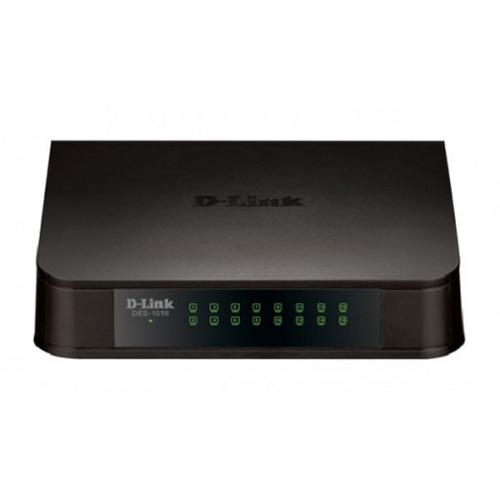 Foto Produk SWITCH HUB 16 PORT D-LINK DES-10016A dari dcskomputer