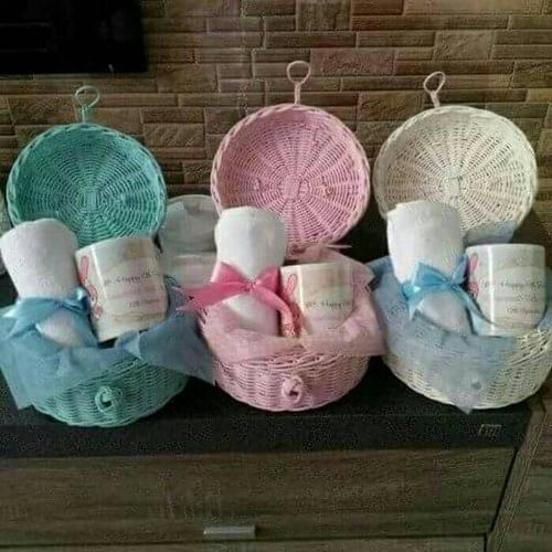 Foto Produk souvenir ultah# hampers#manyek#baby one month dari Chloe boetik