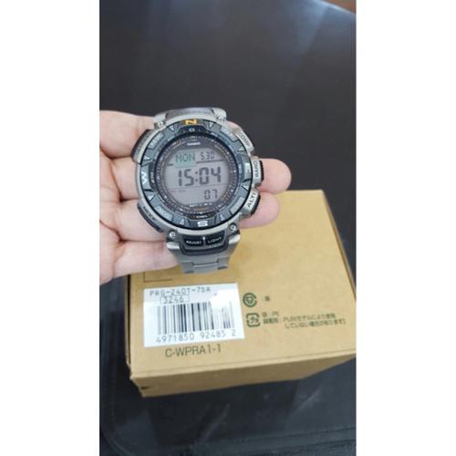 Jual Casio Protrek Titanium PRG 240T-7 / PRG240T - Kota Bandung - Gshock  Corner | Tokopedia