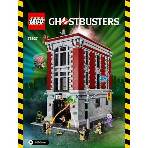 ghostbusters lego fire house