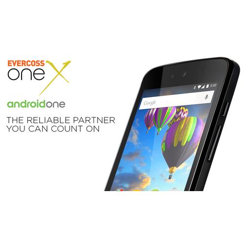 Foto Produk Evercoss One-X Android One - 8GB - Hitam dari KM Electronics