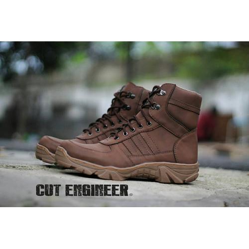 Foto Produk Sepatu safety Cut engineer boots Comford leather diskon dari Cut Engineer