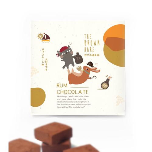 Foto Produk Coklat Jepang Rum Chocolate The Brown Hare dari The Hoppers