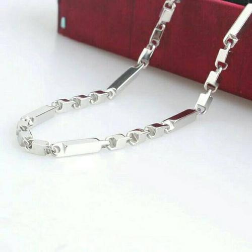 Jual KALUNG RANTAI SILVER SHORT LENGHT 