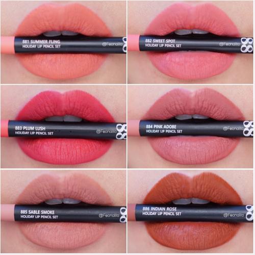 Foto Produk HOLIDAY LIP PENCIL SET 88 EITY EIGHT VER88 SATUAN ECER EITYEIGHT dari wilim jutope