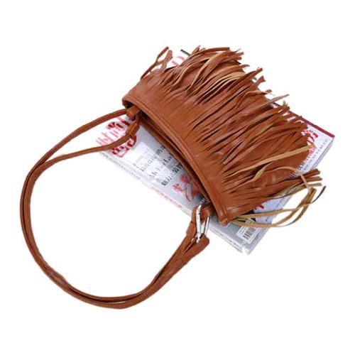 Foto Produk tas rumbai korea / Korean fashion tassel small bag BTA019 - Putih dari Oila