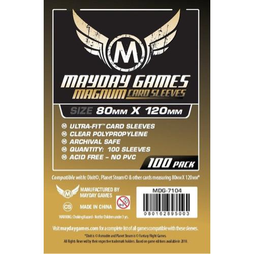 Gambar Card Sleeves 80x120 mm - Board Game - Mayday Magnum Gold - Dixit Size dari TokoBoardGame undefined Tokopedia
