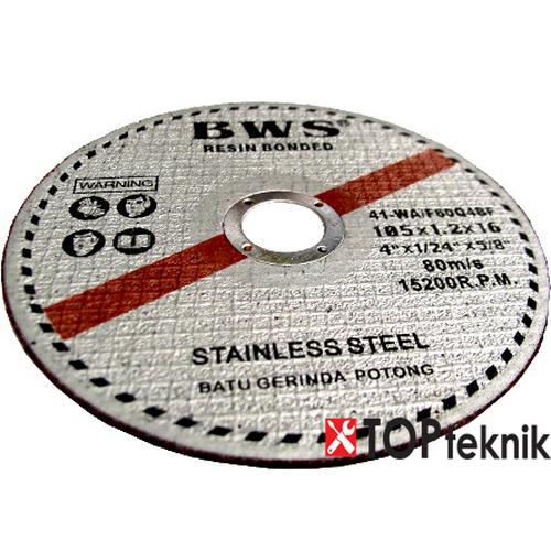 Jual Batu Cutting Gerinda Potong Besi BWS tipis 4 inch - Kota Bandung ...