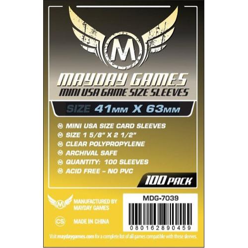 Gambar Card Sleeves 41x63 mm - Mini USA - Board Game Sleeves - Mayday dari TokoBoardGame undefined Tokopedia