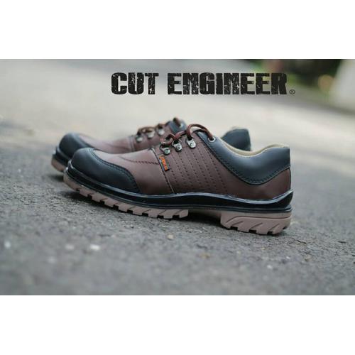 Foto Produk sepatu low boots safety cut engineer kren bro dari Cut Engineer