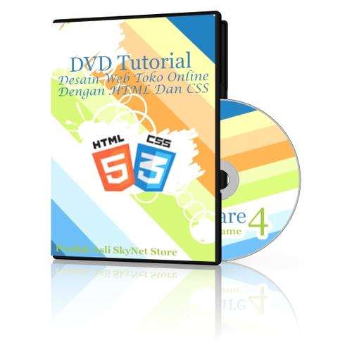 Gambar Dvd Tutorial Desain Web Toko Online Dengan Html Dan Css dari skynet warung IT Jakarta Selatan Tokopedia