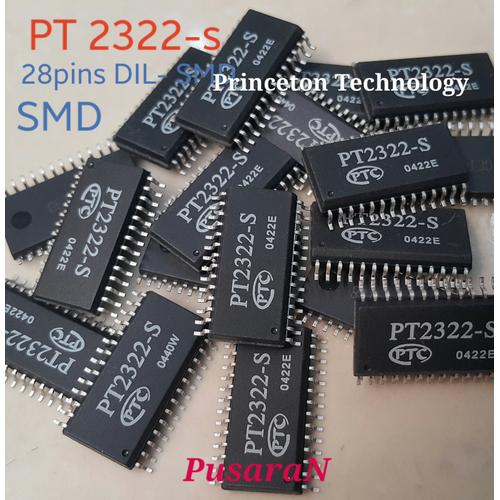 Jual IC PT2322 - 6 Channel Audio Processor -for Home Theater - SO/SMD ...