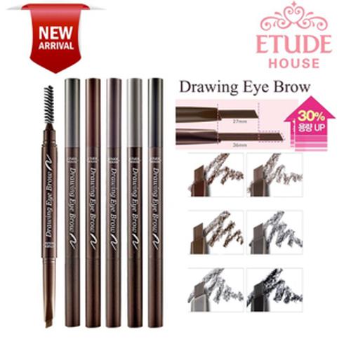 Foto Produk Etude House Drawing Eye Brow AD New Original (Pensil + Sikat Alis) dari Dakocan