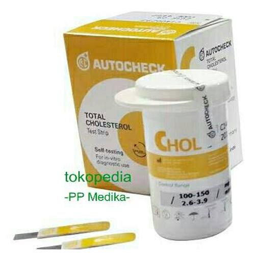 Foto Produk Stik Autocheck KOLESTEROL (CHOLESTEROL) dari PP MEDIKA