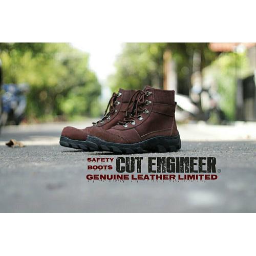 Foto Produk Sepatu Safety Kuli Asli Cut Engineer Limited Zipper dari Cut Engineer