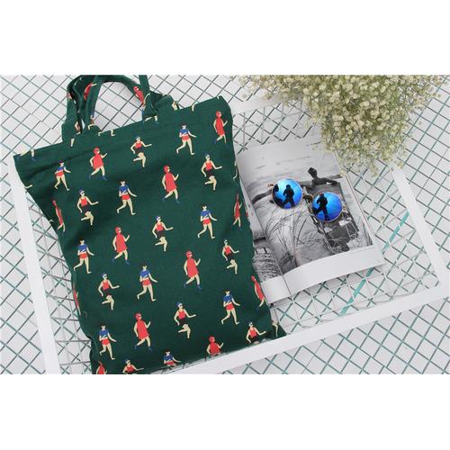 Foto Produk D04210 Shoulder Bag (Running Sport print dark green) dari Grab Zoeys Bag