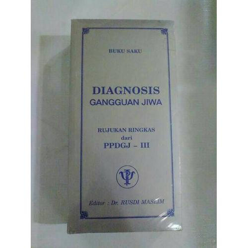Gambar buku saku diagnosis gangguan jiwa rujukan ringkas dari PPDGJ III. dari GOEDANG_BOOKS Jakarta Selatan Tokopedia