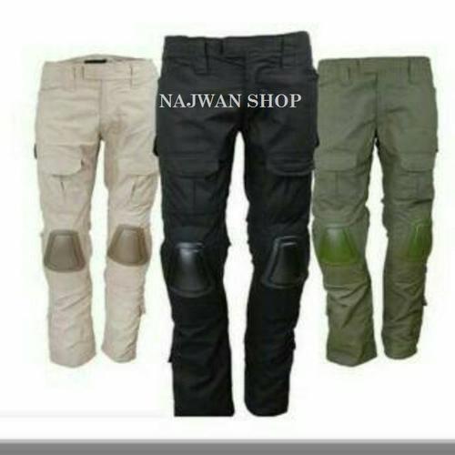 Foto Produk Ceana Tactical Kneepat HILICON Pants / Tactical Pents Quality Import dari najwan shop