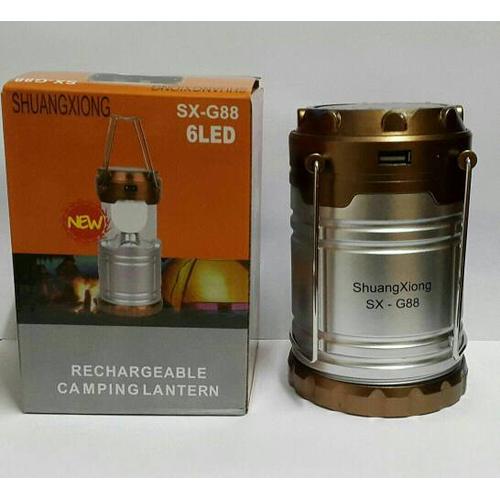 Foto Produk Lentera Camping LED lipat /lampu tenda tarik / flashlight lantern dari Alatt Rumah Tangga