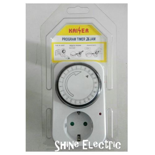 Gambar Timer Kaiser 24 Jam dari Shine Electric_NEW undefined Tokopedia