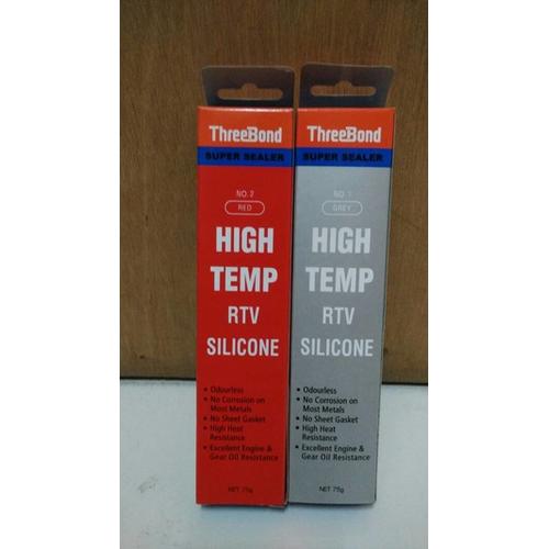Foto Produk Sealer / Lem Silicone RTV Threebond Abu-Abu 75gr 16176 dari Jasutra motor