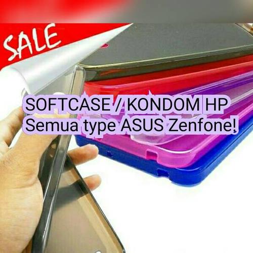 Foto Produk SOFTCASE KONDOM HP ASUS ZENFONE 2 LASER ZE500KL / ZE550KL dari Zihnistore