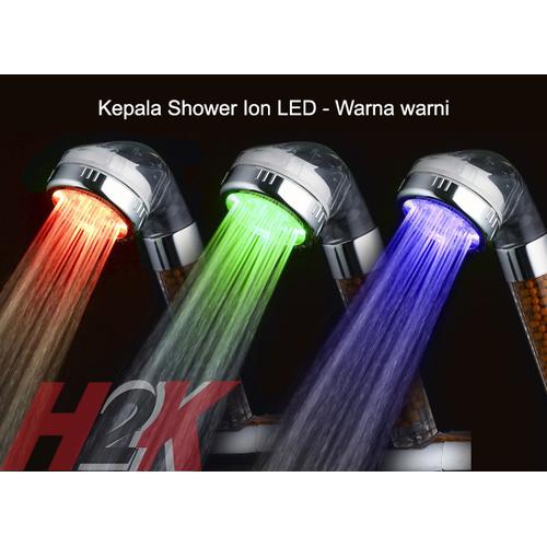 Jual Kepala Shower Ion LED Ion Shower Head with LED Jakarta Barat