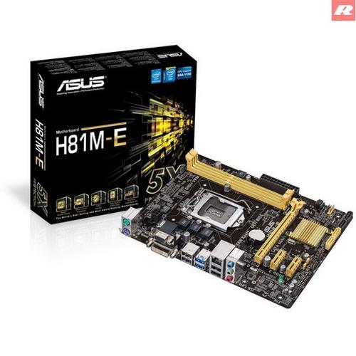 Foto Produk Mainboard ASUS H81M-E, DDR3 Socket 1150 dari Customations Toys