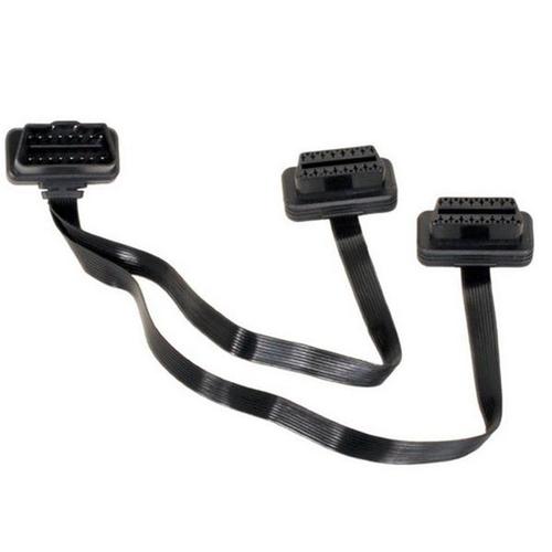 Gambar Obd 16 Pin Obd2 Obd II Splitter Extension Cable Male To Dual Female Y dari Online Shop Save Kota Malang Tokopedia