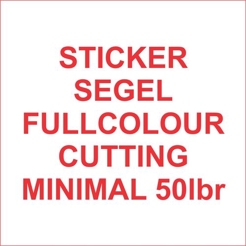 Gambar Stiker segel Garansi fullcolour dg cutting (bahan pecah telur) #50lbr dari Samurai Printing Kab. Tegal Tokopedia