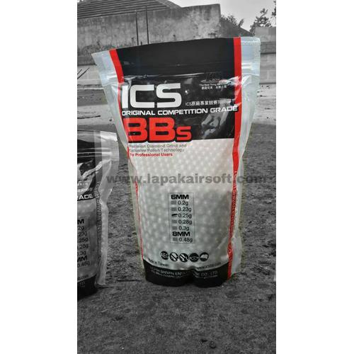 Foto Produk BB ( Ball Bullet ) ICS taiwan / 0,25gr dari Lapakairsoft