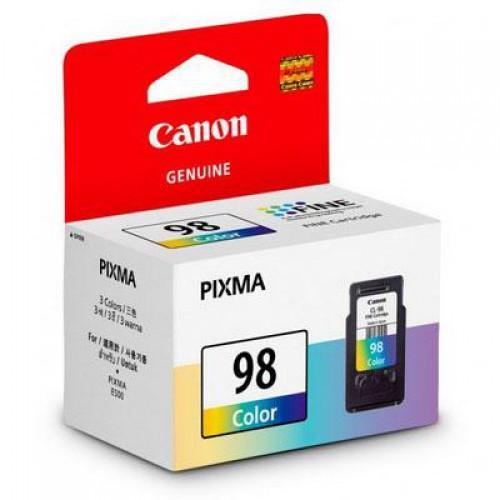 Jual Tinta Cartridge Canon 98 CL 98 original untuk printer E500 E510