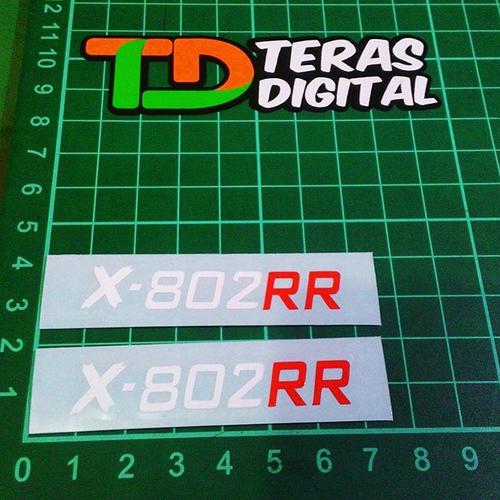 Jual Cutting Sticker X-802RR / X 802 RR (Nolan / X-Lite) - Kota Tangerang  Selatan - Teras Digital | Tokopedia