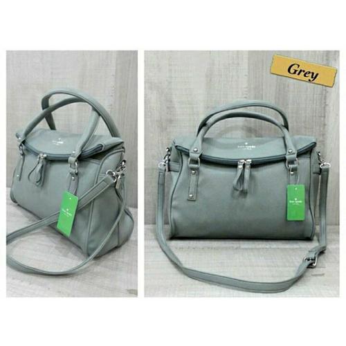 Foto Produk Tas pesta wanita cewek branded model fashion Katespade KS Cobble Grey dari abugo shop