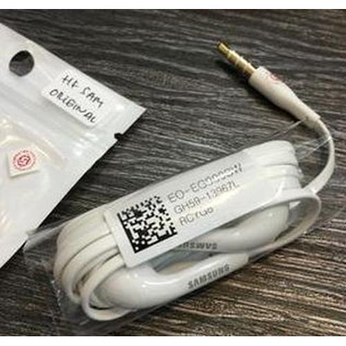 Foto Produk Earphone Handsfree Headset Original Ori 100% Samsung Galaxy S4 Note 3 Kabel Tipis Volume Control Mic dari GADZILA STORE