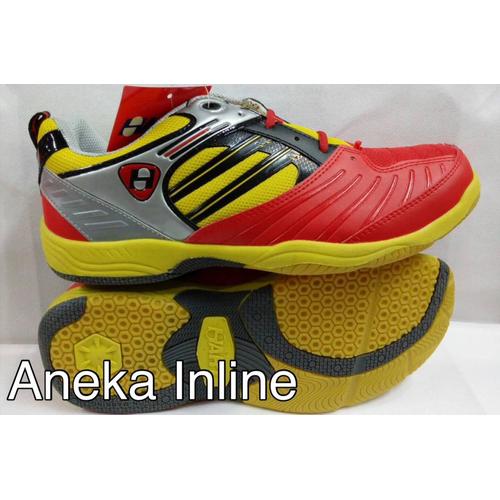 Foto Produk Sepatu Badminton HART HS 503 ( Red/Yell ) dari Aneka Inline
