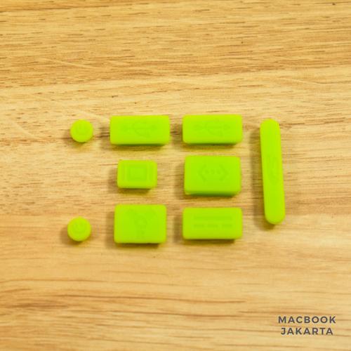 Foto Produk Anti Dust / Dust Plug Macbook Green dari Case Macbook Jakarta