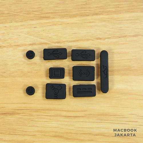 Foto Produk Anti Dust / Dust Plug Macbook Black dari Case Macbook Jakarta