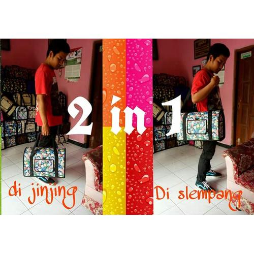 Gambar tas kucing model 2 in 1 dari dirsinata collection undefined Tokopedia