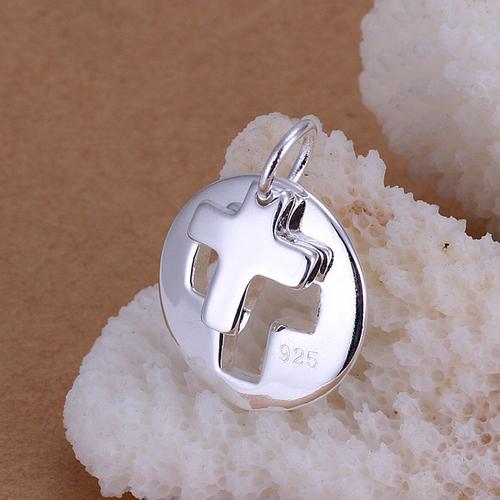 Jual 925 Sterling Silver Cross Pendant 