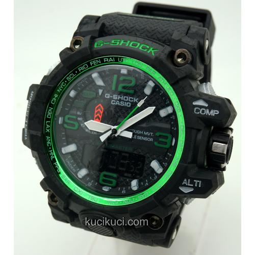 Gambar GShock/G-Shock GWG-1000 II Black Green dari KuciKuci Olshop Kota Yogyakarta Tokopedia