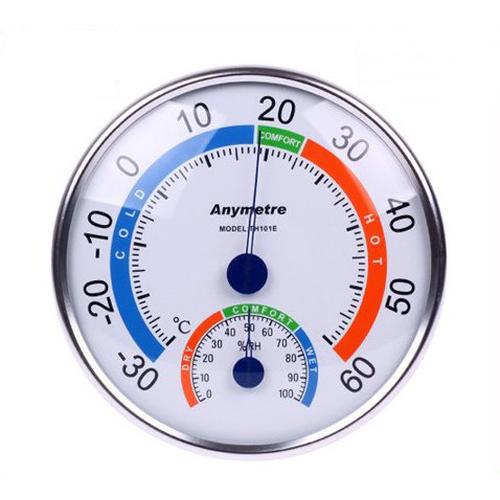Gambar Higrometer Layar 12 cm, Enak dilihat - Analog Thermometer Hygrometer dari HRDIK undefined Tokopedia