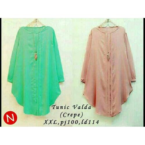 Foto Produk blouse super jumbo tosca / tunik jumbo polos layer dari Emmy Busana