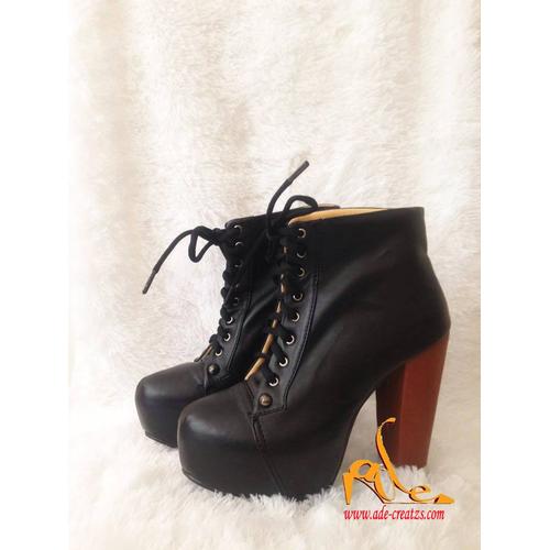 Gambar Sepatu boot wanita kode Angela Ankle dari A.D.E CREATZS SHOP Jakarta Utara Tokopedia