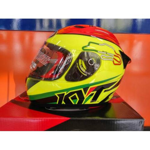 Jual Helm KYT RC 7 #15 Italy Red Yellow 